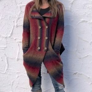 Anthropologie Multicolor Knit Cardigan